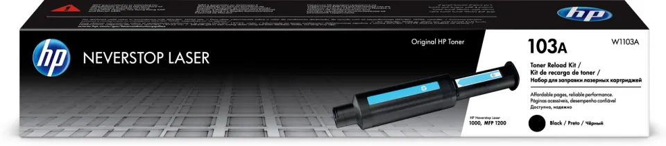 HP W1103A originální toner černý č.103A cca 2500str. (pro HP Neverstop 1000w, MFP 1200w)