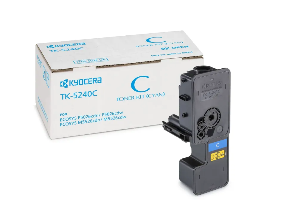 Kyocera toner TK-5240C/M5526cdn;cdw, P5026cdn;cdw/ 3 000 stran/ azurový