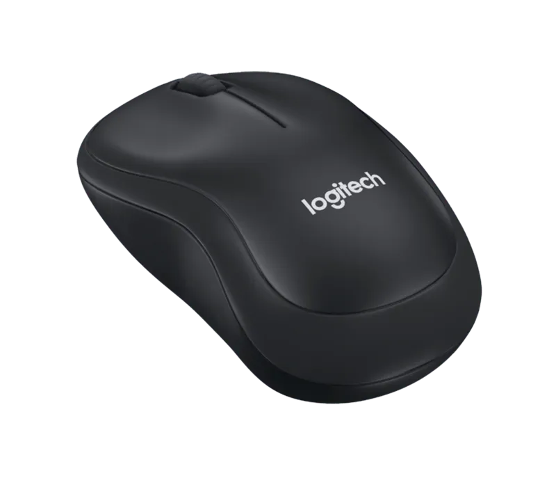 Logitech M220/Kancelářská/Optická/1 000 DPI/Bezdrátová USB/Černá
