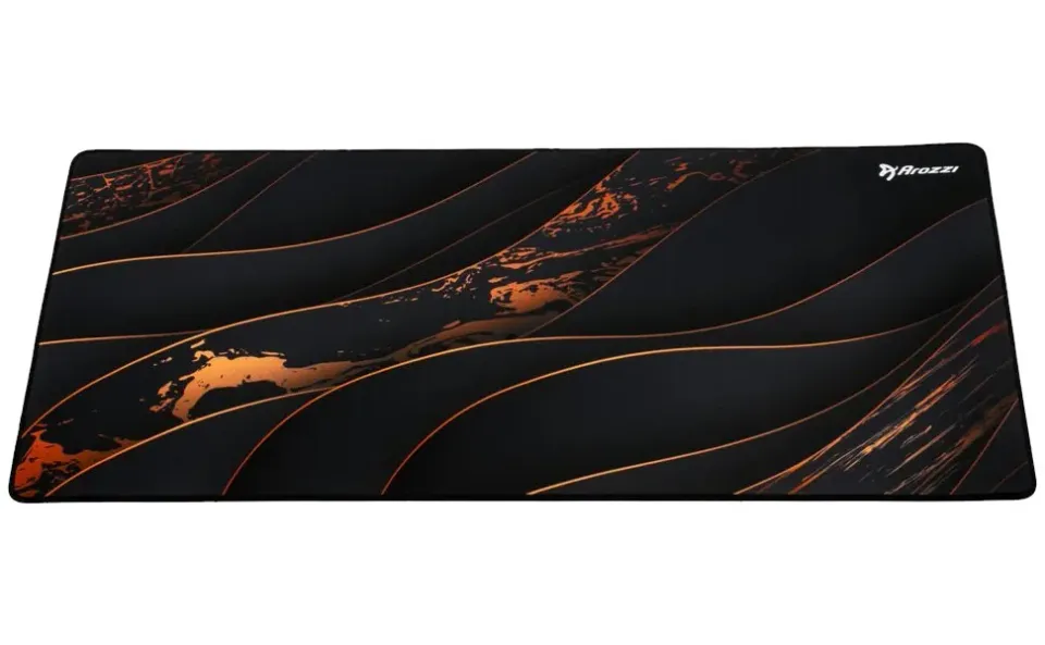 AROZZI ZONA Mousepad XL Black-Gold/ XL podložka na stůl/ 900x420x4 mm/ voděodolná