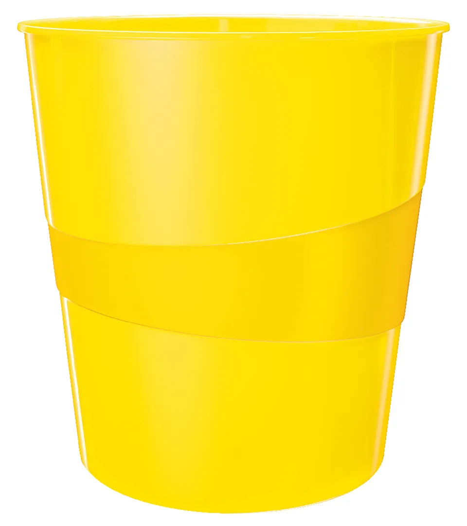 LEITZ Odpadkový koš WOW, žlutá