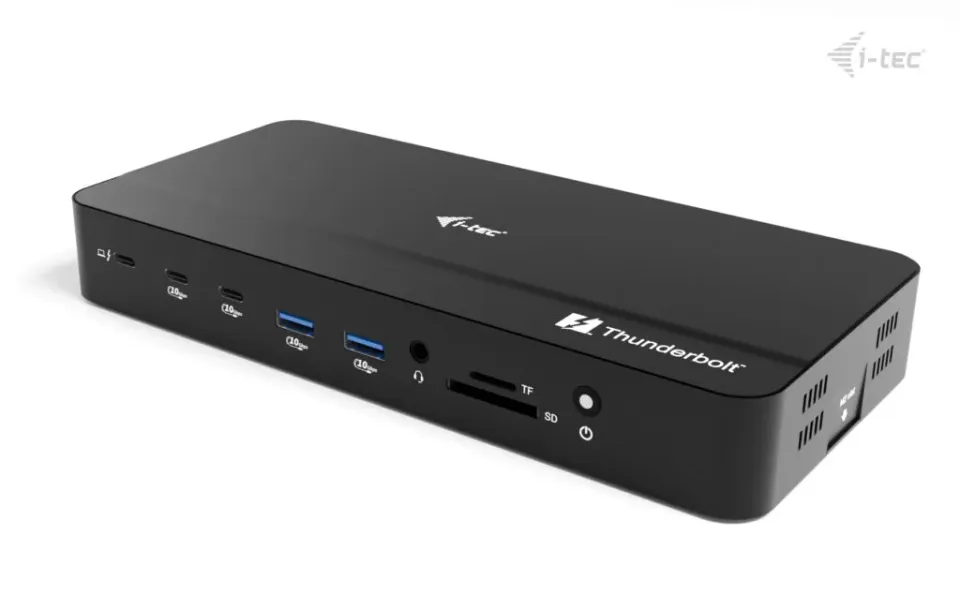 i-tec Thunderbolt 5 Triple Display Docking Station, M.2 slot, 6x USB, 2.5 GLAN,