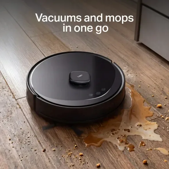 TP-Link Tapo RV30 Max Plus Gen2 robotický vysavač s mopem a stanicí (LiDAR, 2,4 GHz, BT, černý)