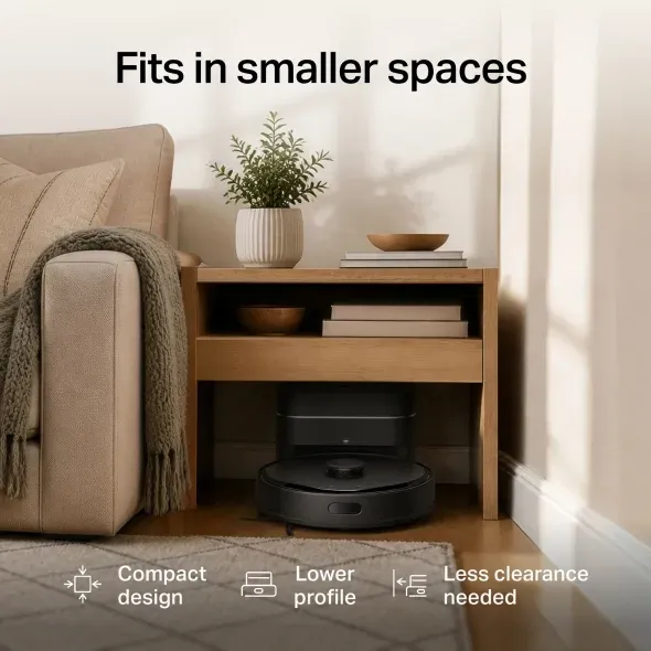 TP-Link Tapo RV30 Max Plus Gen2 robotický vysavač s mopem a stanicí (LiDAR, 2,4 GHz, BT, černý)