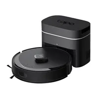 TP-Link Tapo RV30 Max Plus Gen2 robotický vysavač s mopem a stanicí (LiDAR, 2,4 GHz, BT, černý)