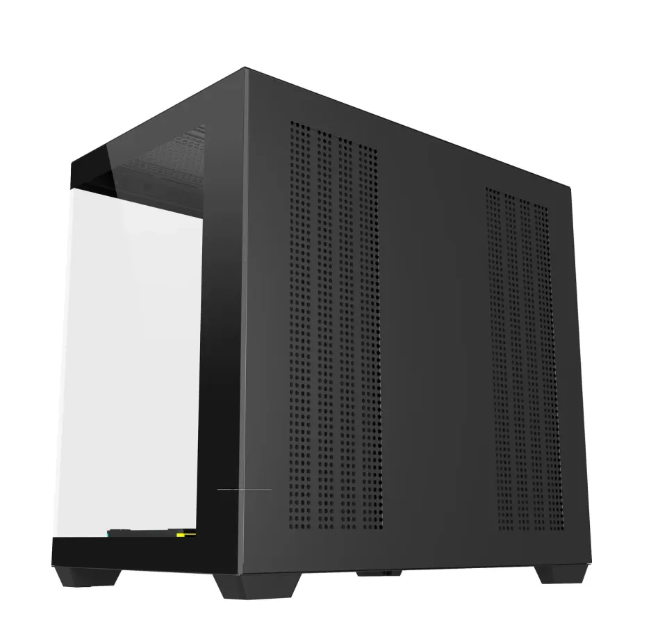 FSP M341-BA/Midi Tower/Transpar./Černá