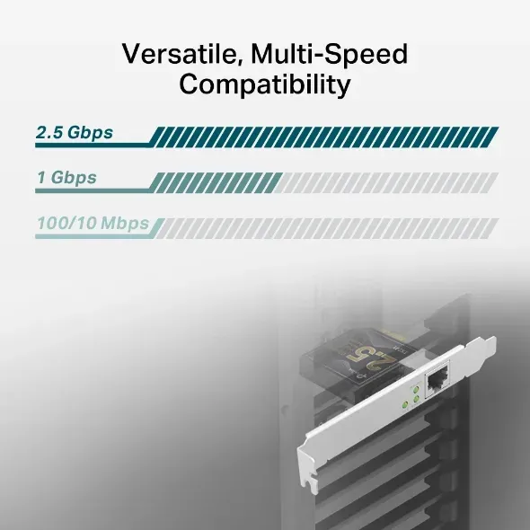 TP-Link TX201 - 2,5G síťový adaptér PCIe