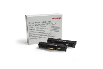 Xerox Toner Black pro Phaser 3052, 3260/ WorkCentre 3215, 3225 dualpack (2x3.000