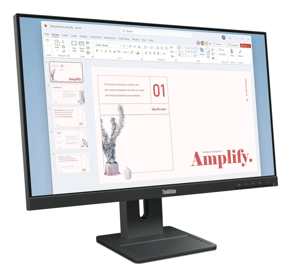 Lenovo LCD E24-40 23,8" FHD IPS/16:9/1920x1080/6ms/250nit/1300:1/HDMI/DP/VGA/Rep