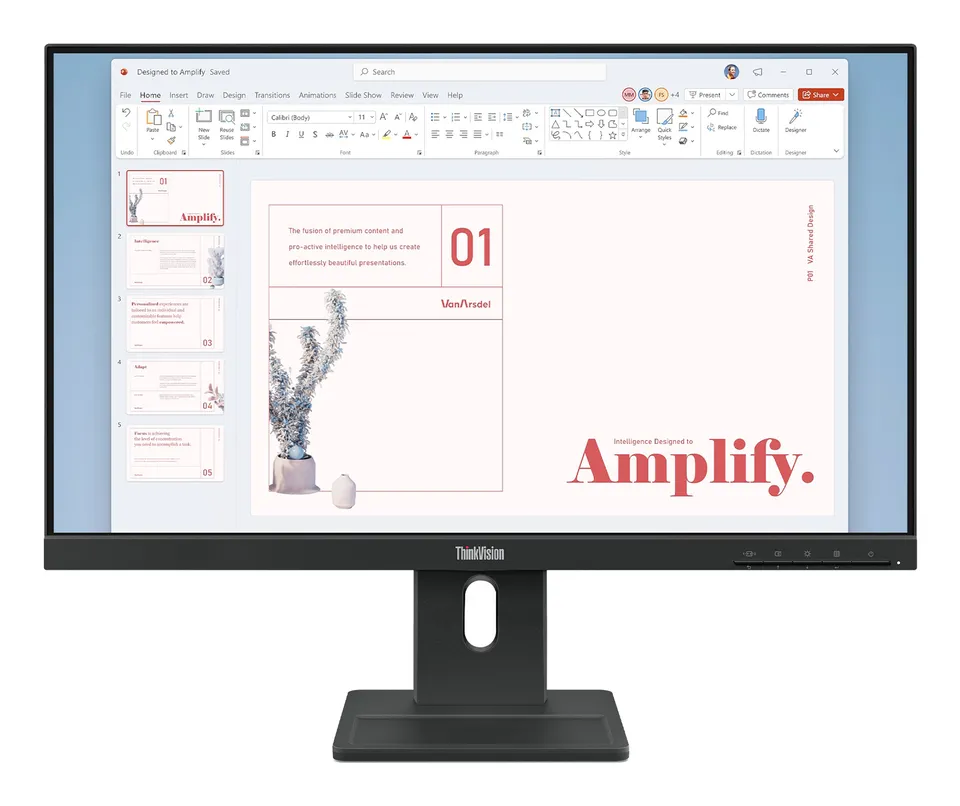 Lenovo LCD E24-40 23,8" FHD IPS/16:9/1920x1080/6ms/250nit/1300:1/HDMI/DP/VGA/Rep
