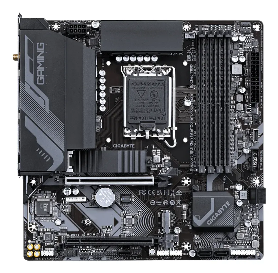 GIGABYTE B760M GAMING X AX/LGA 1700/mATX