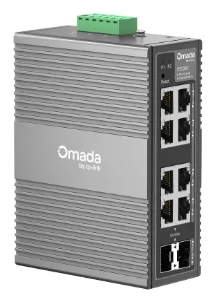 TP-LINK IES208G Omada 8portový gigabitový průmyslový Easy Mnaged switch