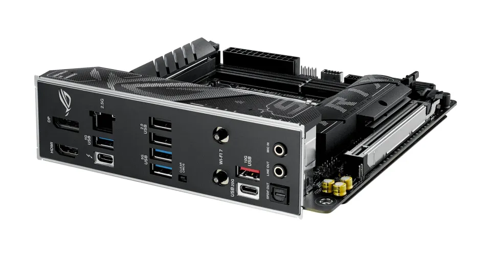 ASUS MB Sc LGA1851 ROG STRIX B860-I GAMING WIFI, Intel B860, 2xDDR5, 1xThunderbolt, 1xDP, 1xHDMI, WiFi, Mini-ITX
