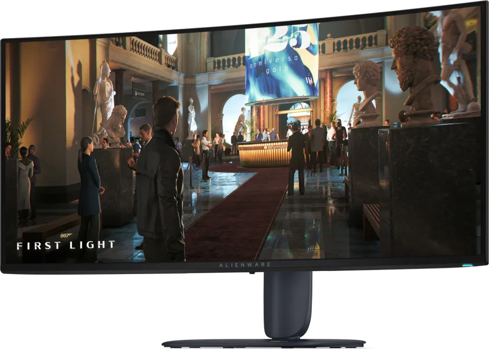 DELL LCD AW3426DW - 34"/UW-QHD/OLED3440x1440/21:9/280Hz/0.03ms/1500000:1/300 cd/m2/HDMI/DP/VESA/3YNBD (210-BWFN)