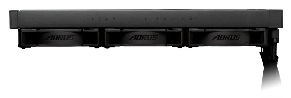 GIGABYTE vodní chladič AORUS WATERFORCE 360, 120mm ARGB, LCD displej