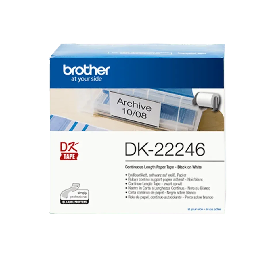 Brother - DK-22246 (papírová role 103mm x 30,48m)