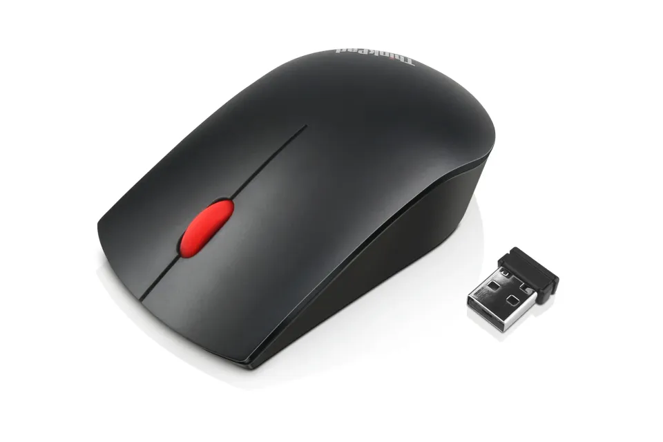 Lenovo THINKPAD ESSENTIAL/Cestovní/Optická/1 200 DPI/Bezdrátová USB/Černá