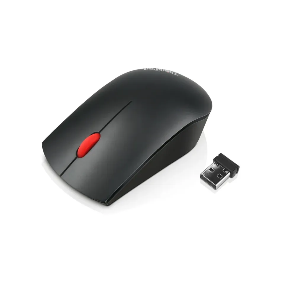 Lenovo THINKPAD ESSENTIAL/Cestovní/Optická/1 200 DPI/Bezdrátová USB/Černá
