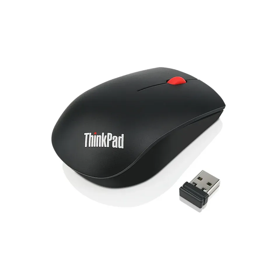 Lenovo THINKPAD ESSENTIAL/Cestovní/Optická/1 200 DPI/Bezdrátová USB/Černá