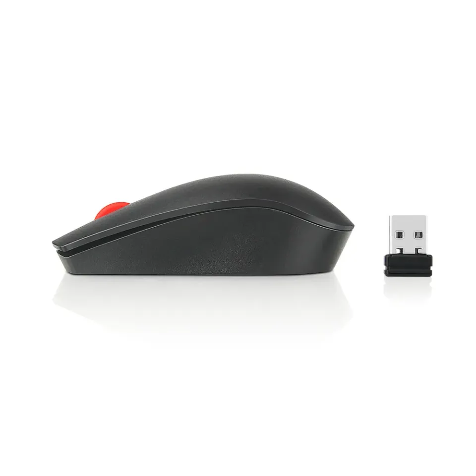 Lenovo THINKPAD ESSENTIAL/Cestovní/Optická/1 200 DPI/Bezdrátová USB/Černá