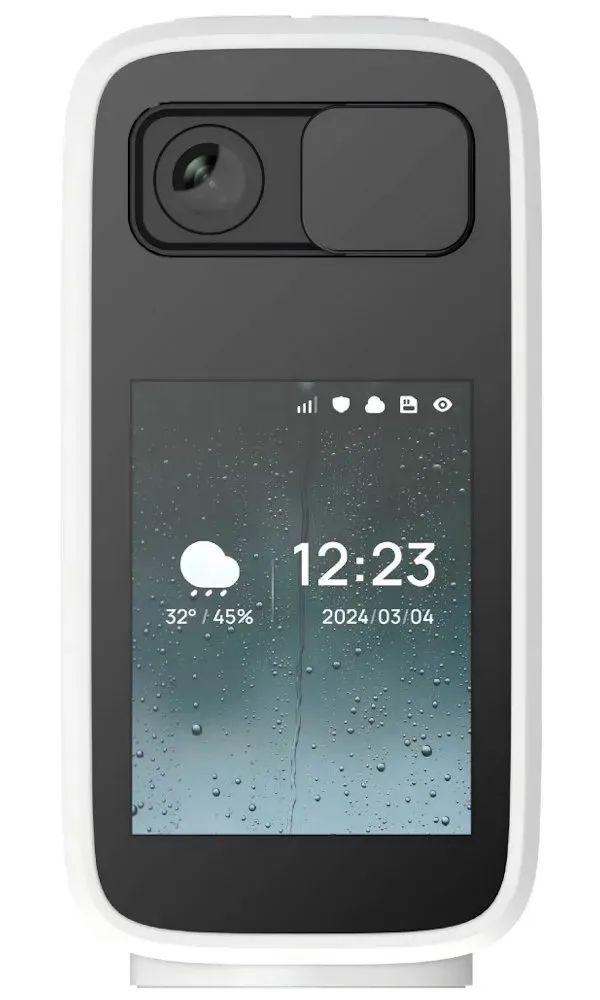 IMMAX NEO LITE SMART Security vnitřní kamera BLOCK, Wi-Fi 2,4 a 5GHz, 4MP, PAN 355°, LCD, TUYA