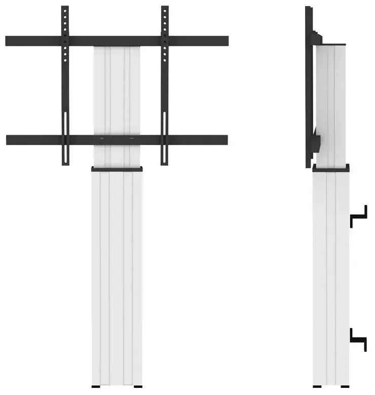 Neomounts PLASMA-W2250SILVER / Motorised Floor Stand/Wall Mount - VESA 200x200 up to 800x600 / Silver