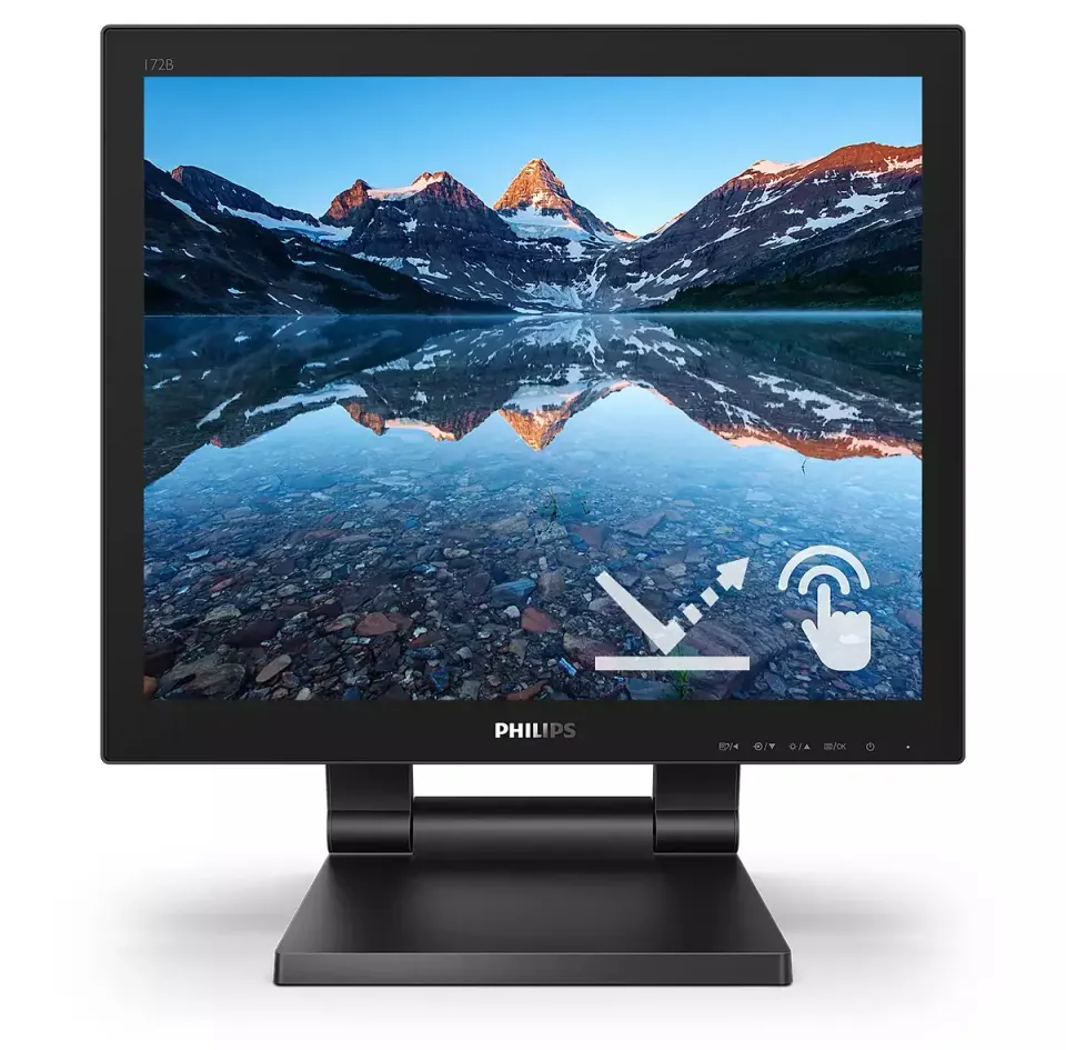 Philips LCD 172B9TL 17" 5:4 TN Touch/1280x1024@60Hz/1ms/250cd/VGA/DVI/HDMI/DP/2x