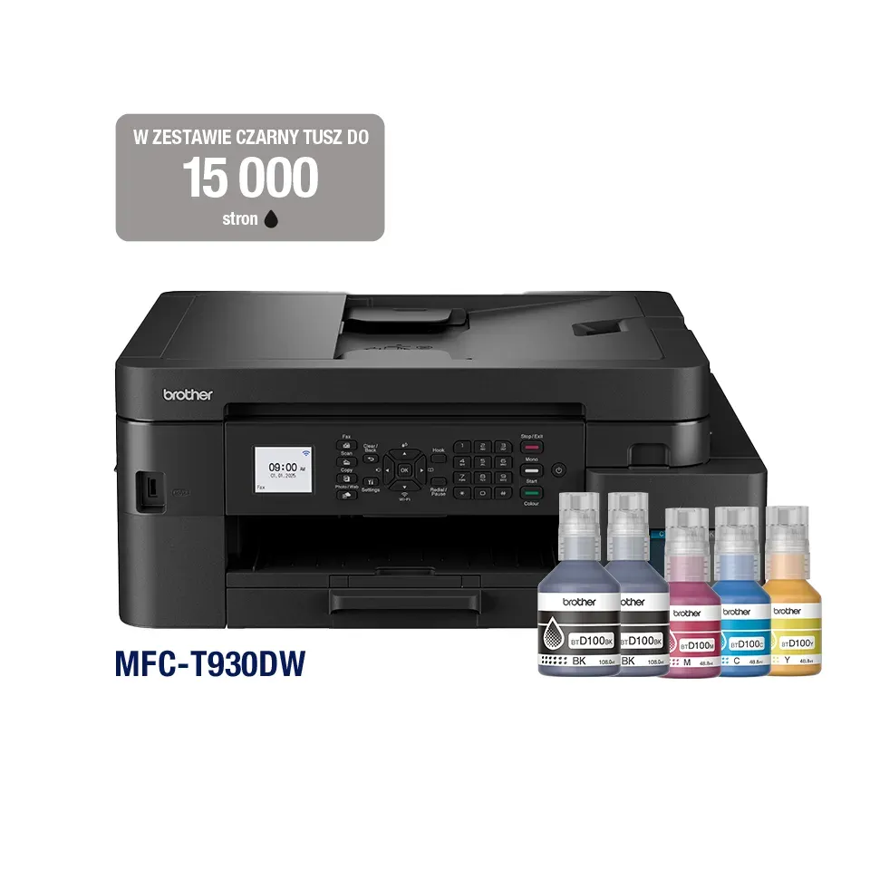 Brother/MFC-T930DW/MF/Ink/A4/LAN/WiFi/USB
