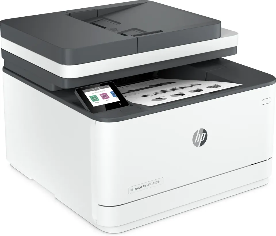 HP LaserJet Pro MFP 3102fdn/ čb/ PSCF/ A4/ 33ppm/ 1200x1200dpi/ USB/ LAN/ duplex/ HP Smart