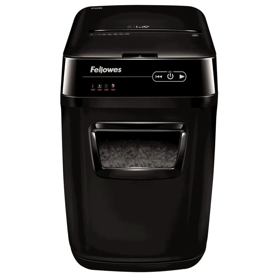 Fellowes Skartovač AutoMax 150 C 8 listů/32L/NBÚ2/křížový řez/CD