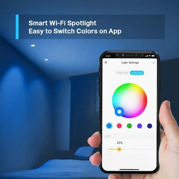TP-Link Tapo L630 Chytrá Wi-Fi bodová žárovka, barevná