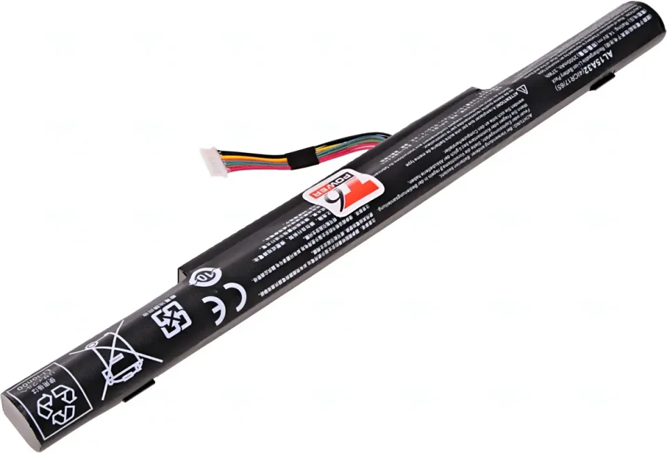 Baterie T6 Power Acer Aspire E5-422, E5-522, E5-722, V3-572, TravelMate P248-M, 4cell, 2500mAh, 37Wh