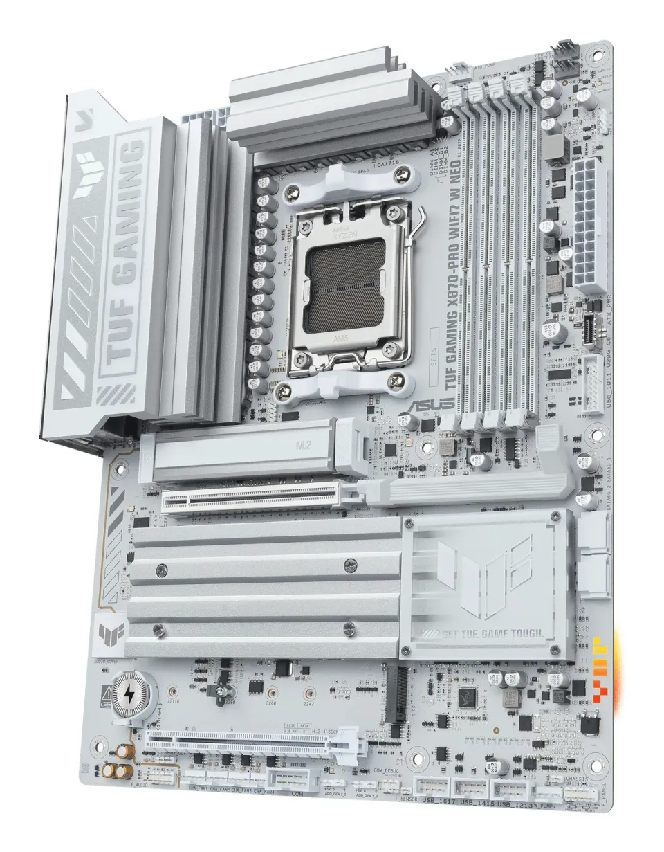 ASUS MB Sc AM5 TUF GAMING X870-PRO WIFI7 W NEO, AMD X870, 4xDDR5, 2xUSB4, 1xHDMI