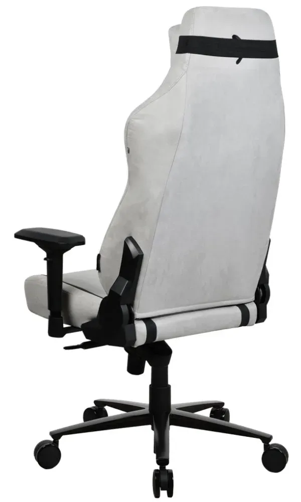 AROZZI herní židle VERNAZZA XL Supersoft Light Grey/ látkový povrch/ světle šedá