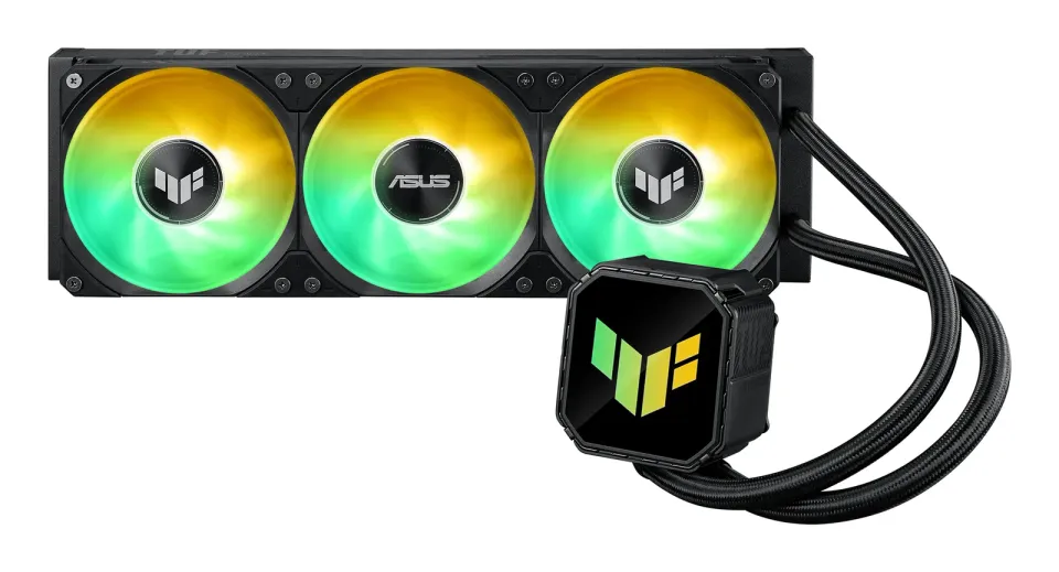 ASUS vodní chladič CPU AIO TUF GAMING LC III 360 ARGB, 3x120mm, LGA1851, AM5