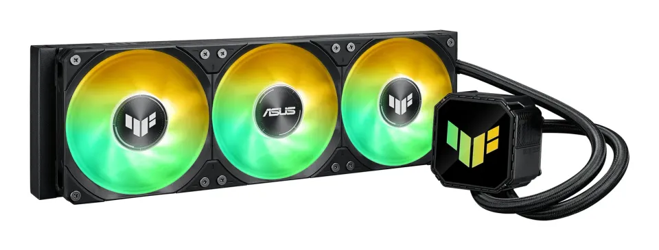 ASUS vodní chladič CPU AIO TUF GAMING LC III 360 ARGB, 3x120mm, LGA1851, AM5
