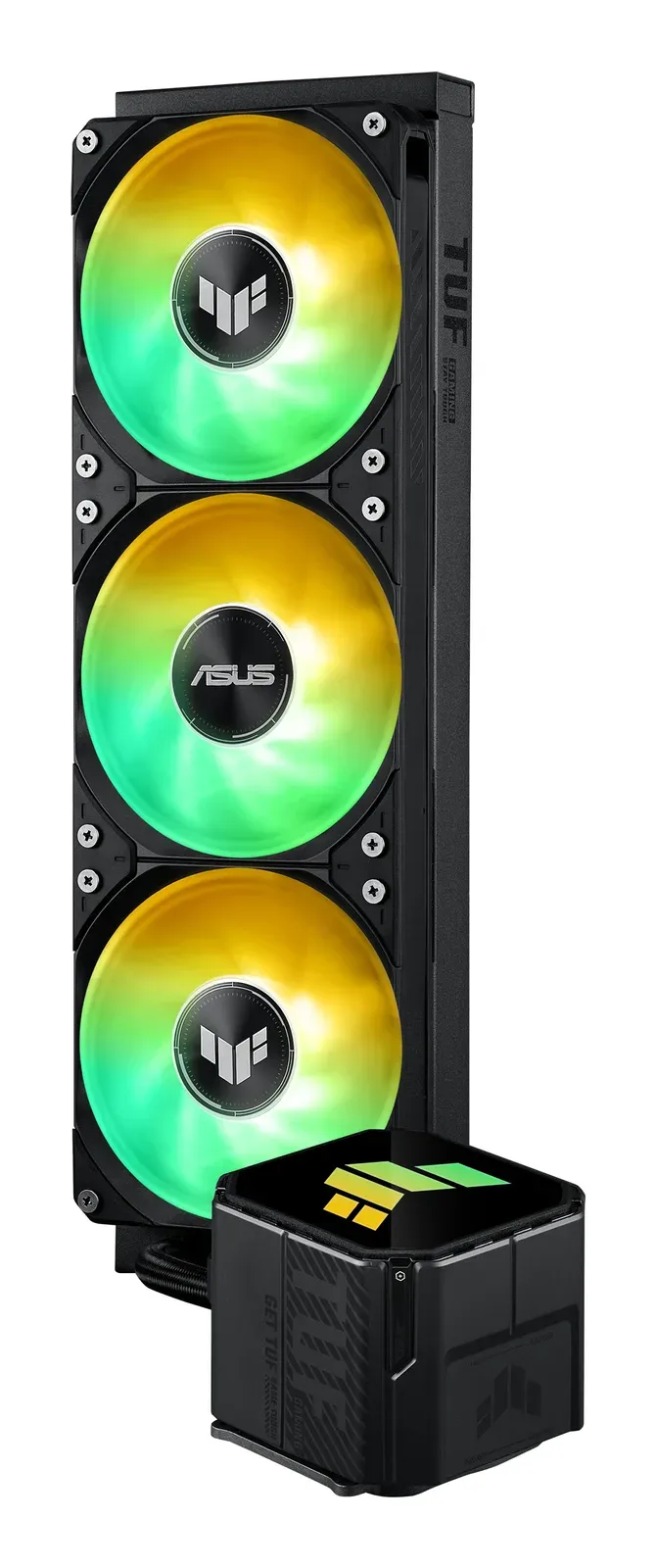 ASUS vodní chladič CPU AIO TUF GAMING LC III 360 ARGB, 3x120mm, LGA1851, AM5