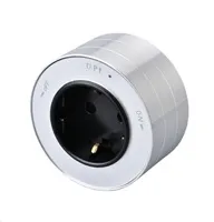Viking zásuvkový modul A40, zásuvka 230 V, stříbrná