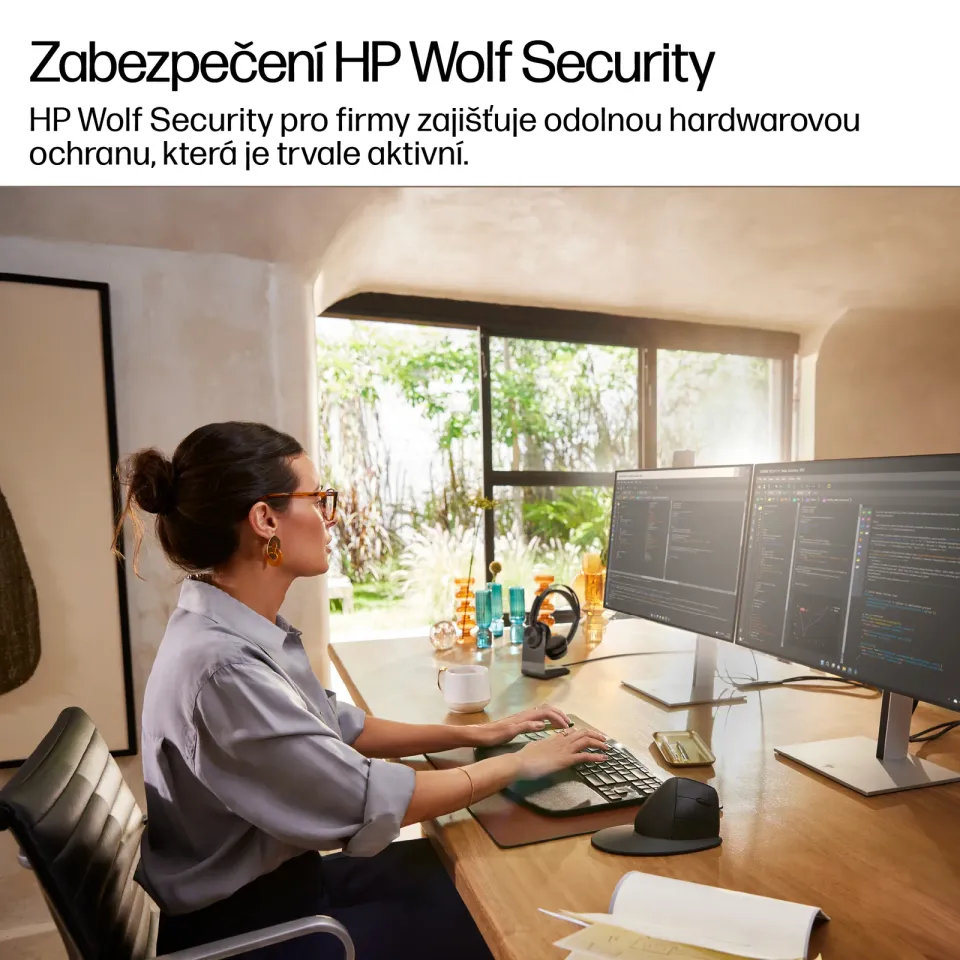 HP PC EliteDesk 8 SFF G1i AI, Ultra 5 235, 1x16GB, 512GB,UHD (Arc) 3Xe LPG,kl. a myš, 280W platinum, 2xDP+HDMI,Win11Pro