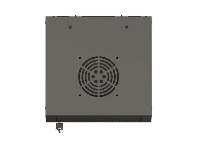 LANBERG RACKOVÁ SKŘÍŇ 10" NÁSTĚNNÁ 9U/300X300 (FLAT PACK) S PROSKLENÝMI DVEŘMI ČERNÁ