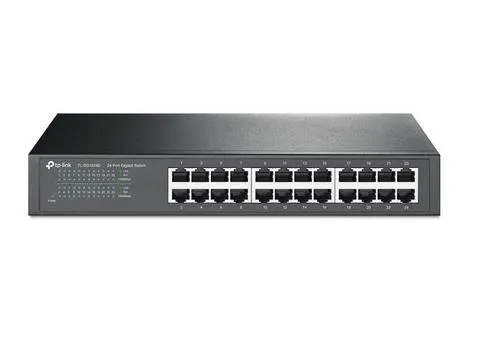 TP-LINK TL-SG1024D GBit switch 24port , 24x 10/100/1000 Mbs, 24port desktop, snížená spotřeba ECO