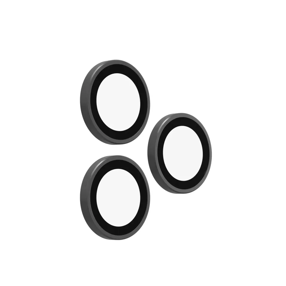 Glass Elite Anti-Reflective Camera Rings for Apple iPhone 18 Pro Max / 18 Pro - Silver
