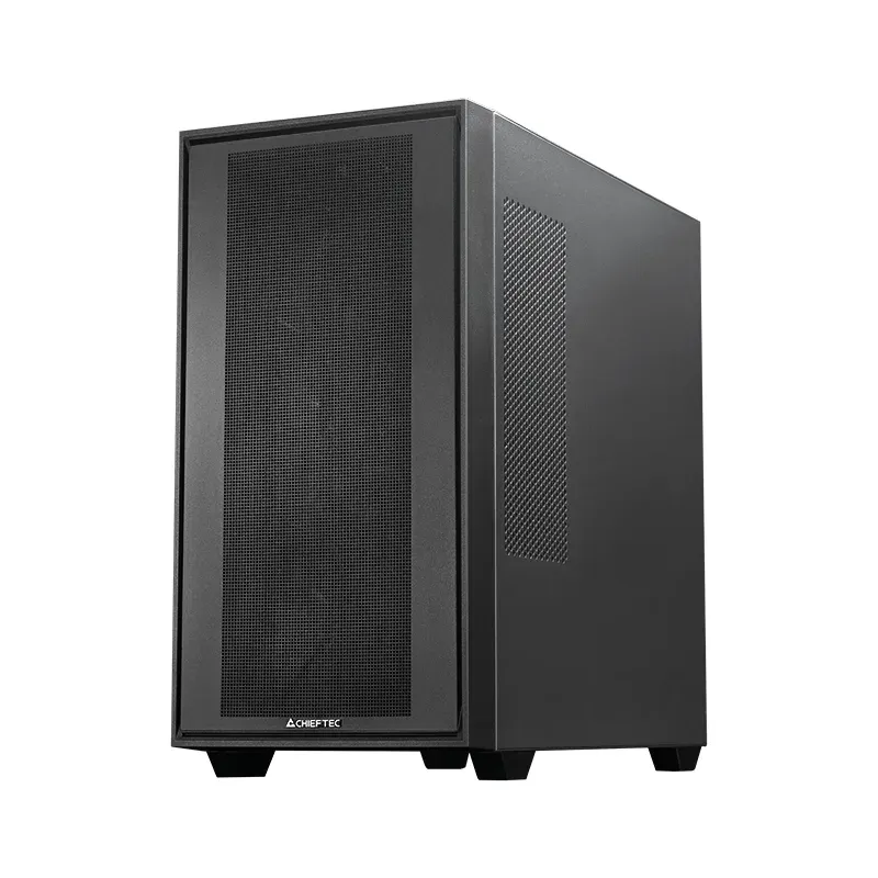 CHIEFTEC Night Hunter / E-ATX / 4x140mm PWM fan / 2xUSB 3.0 / USB-C / tvrz.sklo / černá