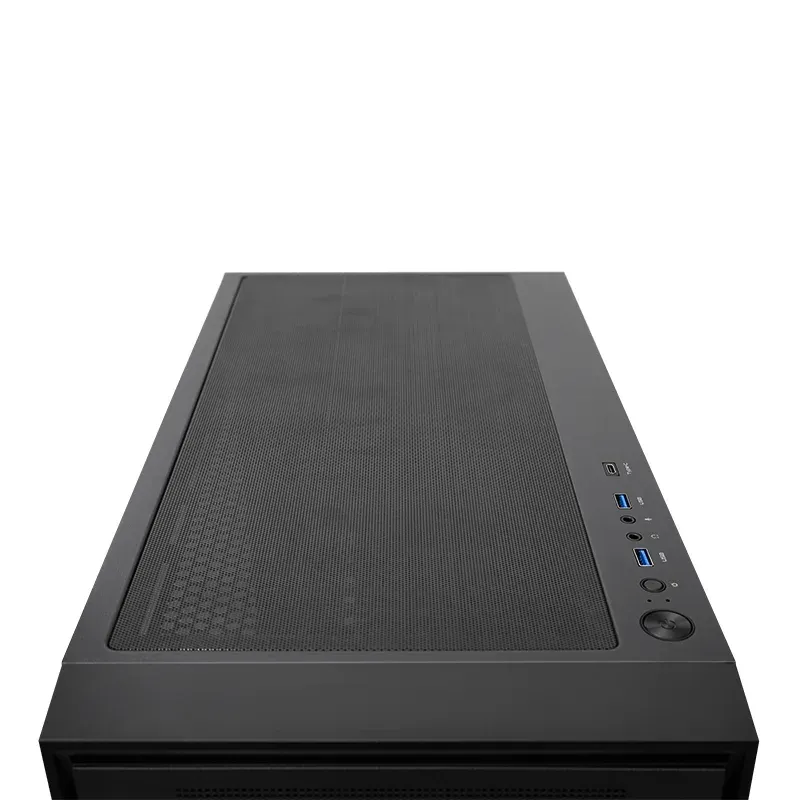 CHIEFTEC Night Hunter / E-ATX / 4x140mm PWM fan / 2xUSB 3.0 / USB-C / tvrz.sklo / černá