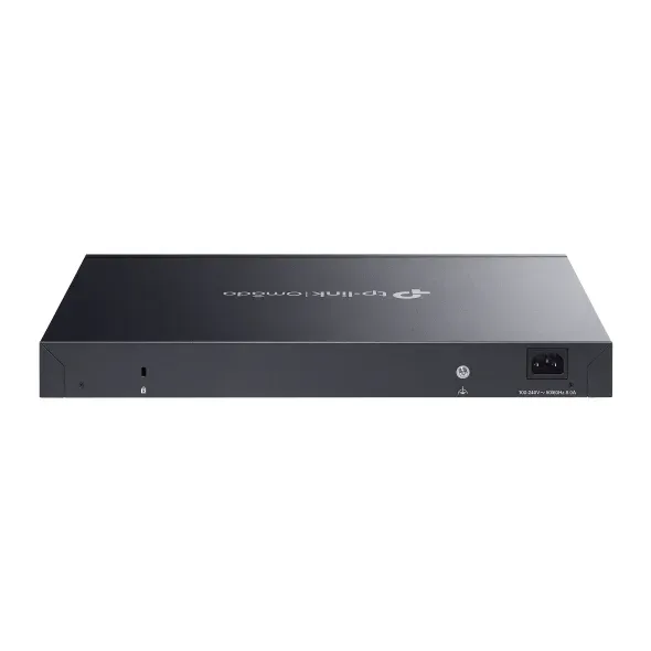 TP-LINK SG3428XMPP Omada 24portový gigabitový a 4portový 10GE SFP+ L2 řízený switch s 16 porty PoE+ a 8 porty PoE++