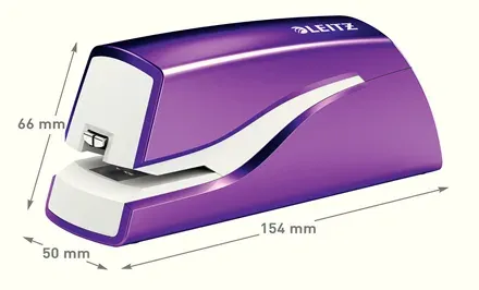 LEITZ Elektrická sešívačka NeXXt WOW 5566, purpurová