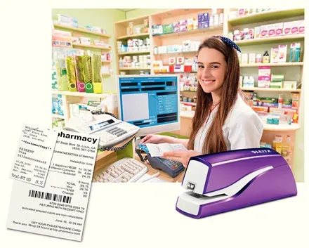 LEITZ Elektrická sešívačka NeXXt WOW 5566, purpurová
