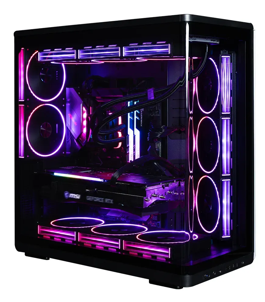 Zalman skříň P60 / ATX / 5x120mm ARGB fan / 2xUSB 3.0 / USB-C / panoramatická / černá