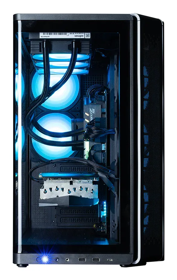 Zalman skříň P60 / ATX / 5x120mm ARGB fan / 2xUSB 3.0 / USB-C / panoramatická / černá