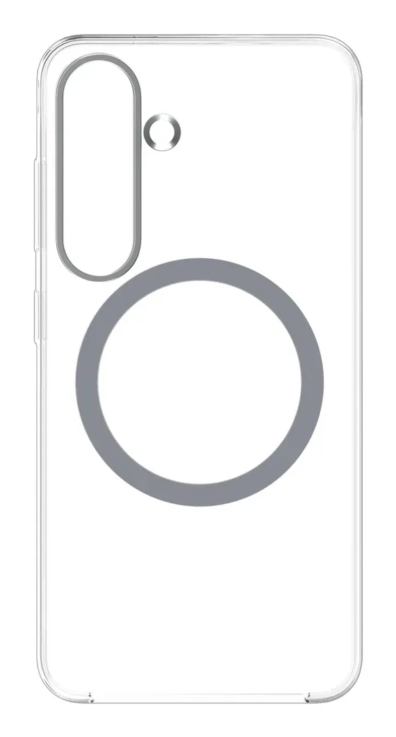 Samsung Průhledný kryt s magnetickým úchytem pro Galaxy S25 Transparent